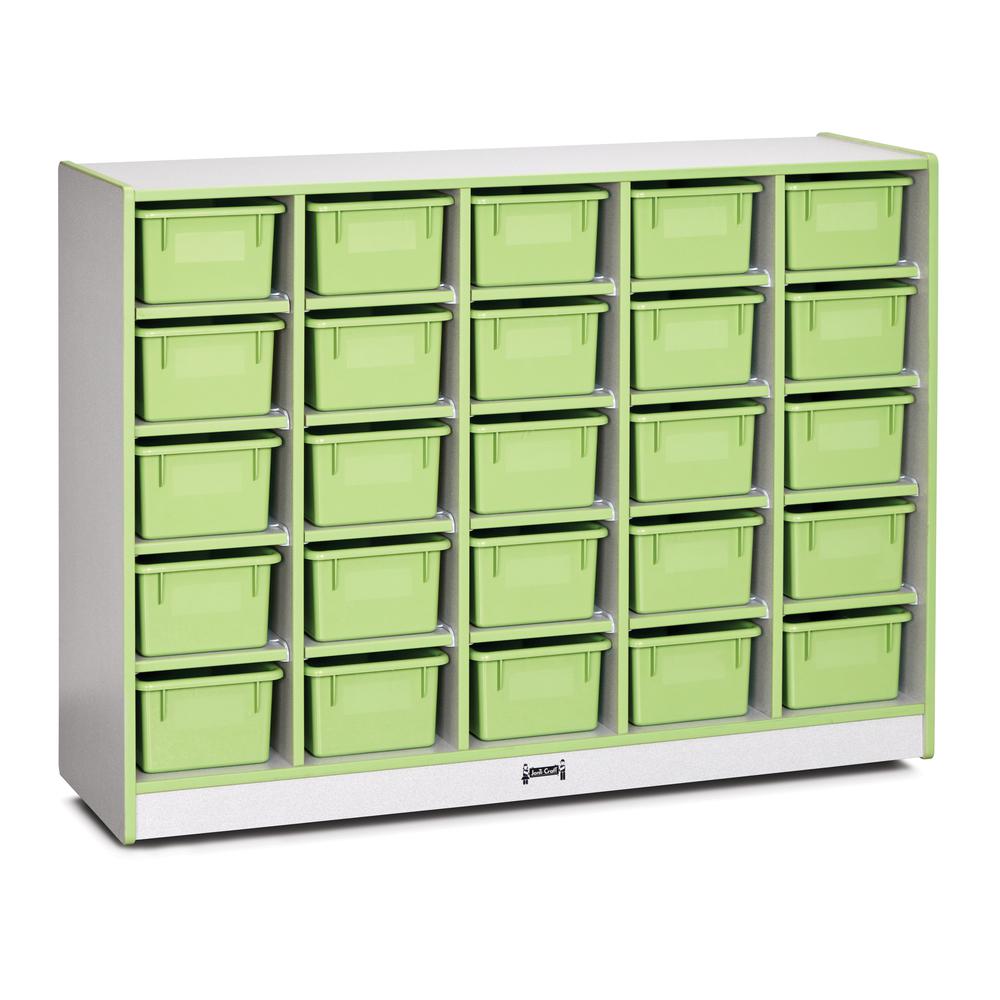 25 Cubbie-Tray Mobile Storage