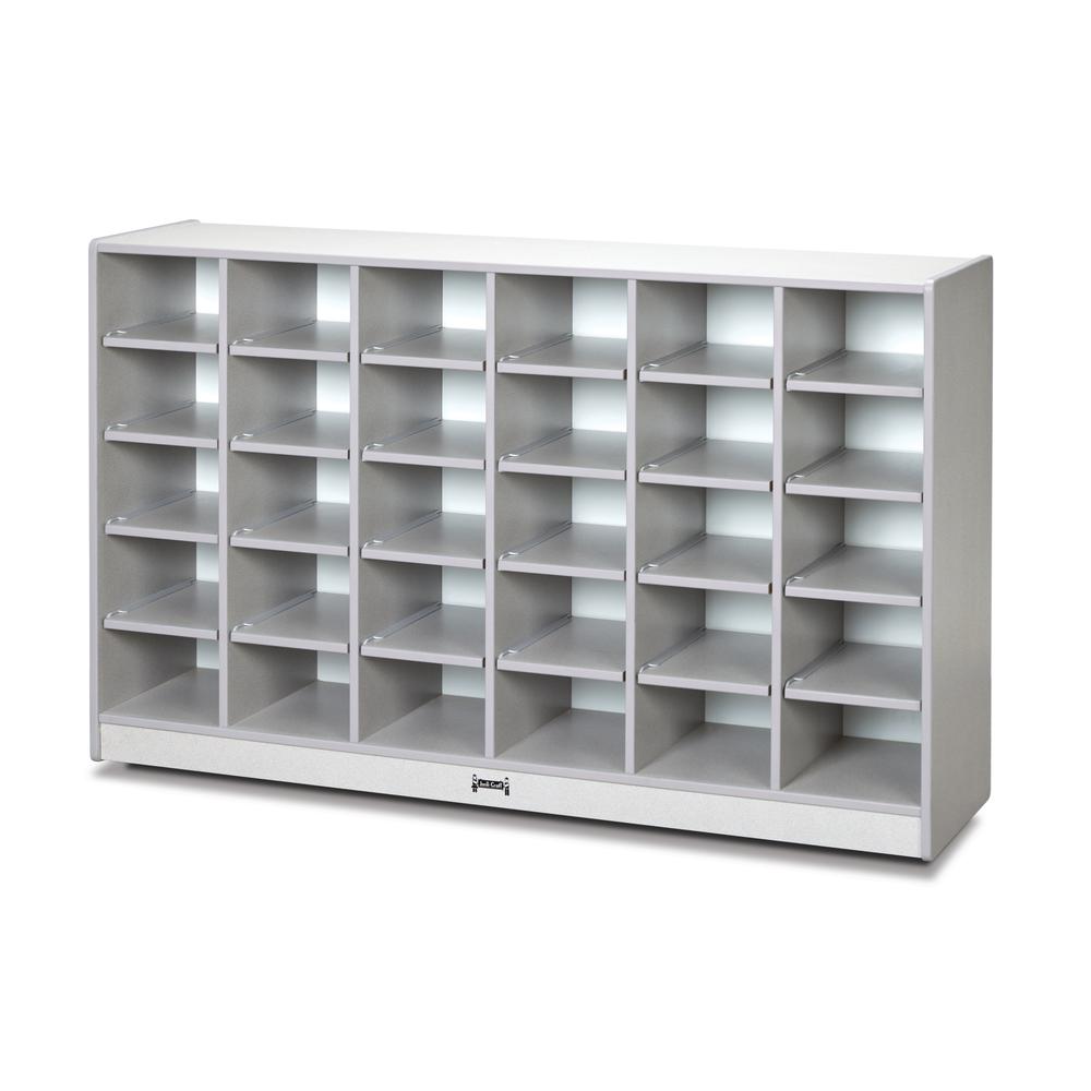30 Cubbie-Tray Mobile Storage