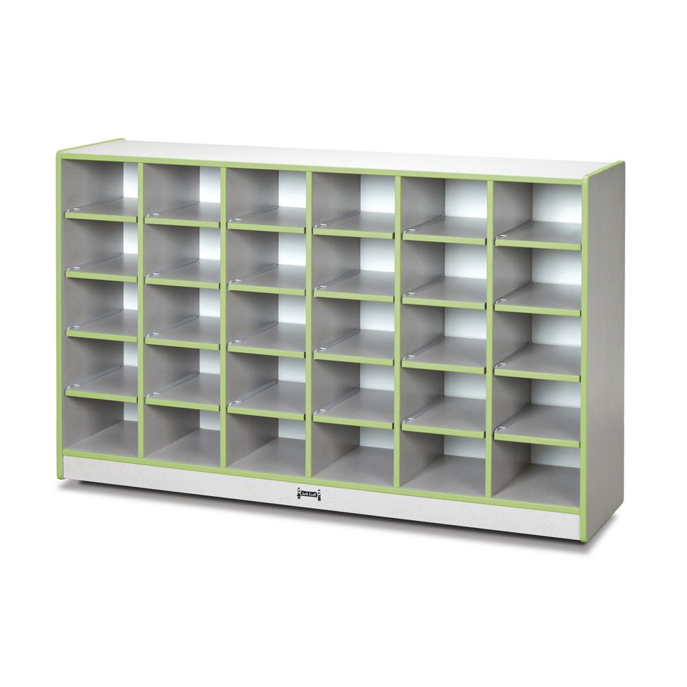 30 Cubbie-Tray Mobile Storage