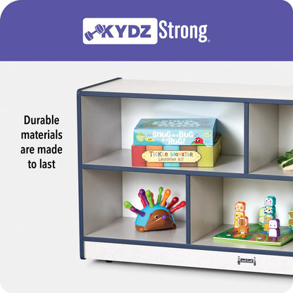 5 Section Coat Locker with Step