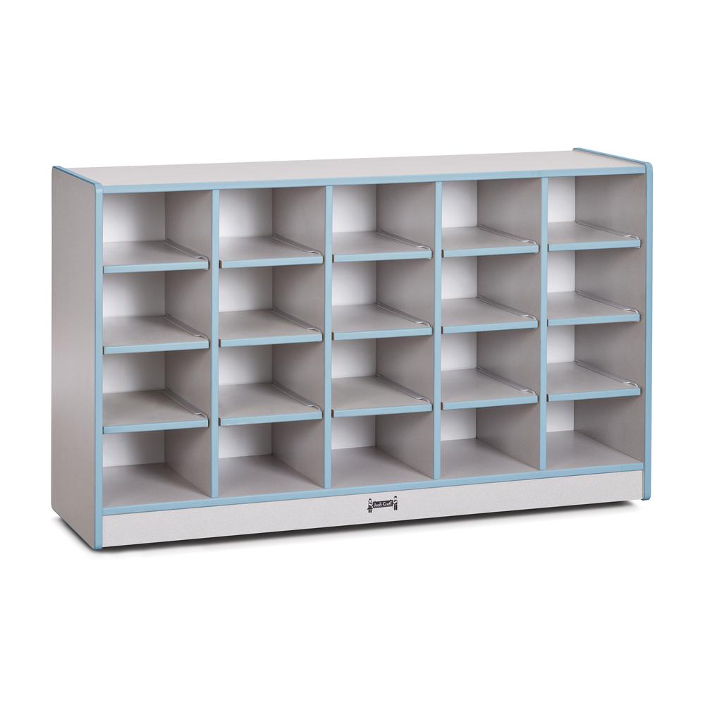 20 Cubbie-Tray Mobile Storage