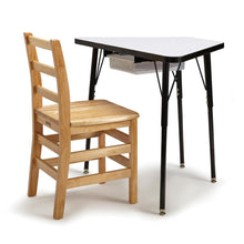 Tall Trapezoid Desk - Gray/Black/All Black