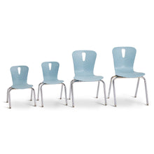 Berries Flow Chair - 16" Seat Height - Coastal Blue
