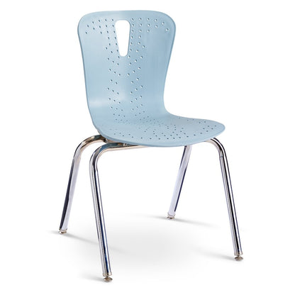 Berries Flow Chair - 18" Seat Height - Coastal Blue