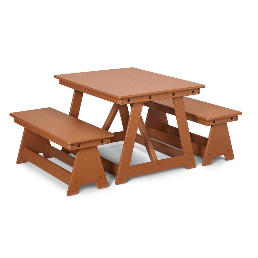 EverPlay Small Outdoor Table and Bench Set