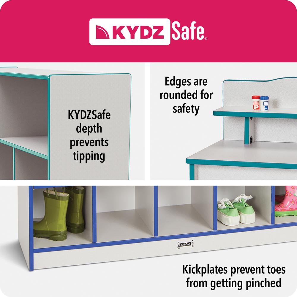 30 Cubbie-Tray Mobile Storage