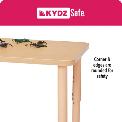 Square Activity Table - 48" X 48", Mobile