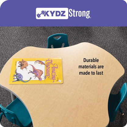 Square Activity Table - 48" X 48", Mobile