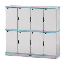 Stacking Lockable Lockers -  Double Stack