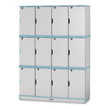 Stacking Lockable Lockers -  Triple Stack