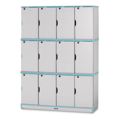 Stacking Lockable Lockers -  Triple Stack