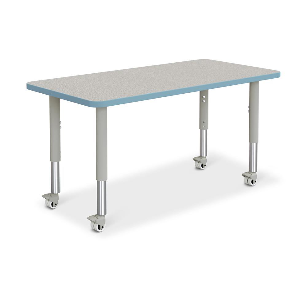 Rectangle Activity Table - 24" X 48", Mobile