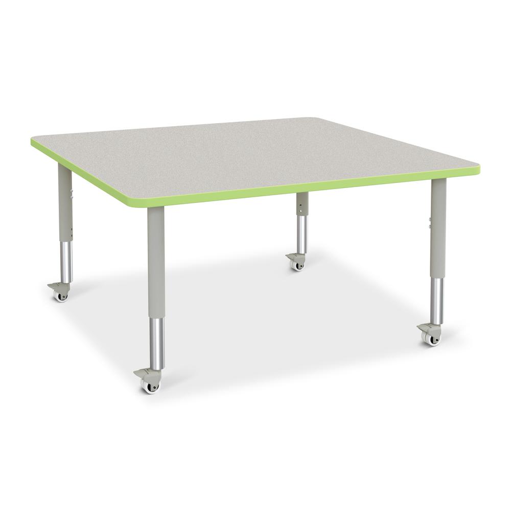 Square Activity Table - 48" X 48", Mobile