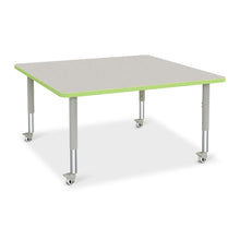 Square Activity Table - 48" X 48", Mobile