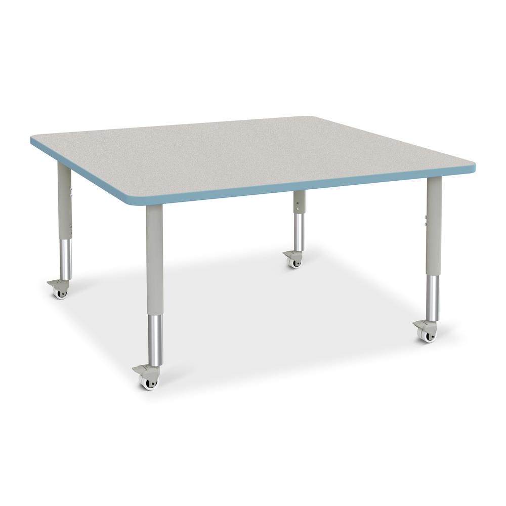 Square Activity Table - 48" X 48", Mobile