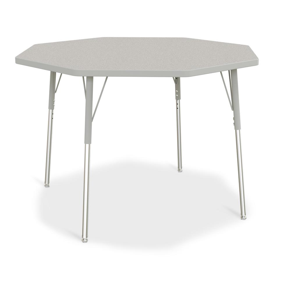 Octagon Activity Table - 48" X 48", A-height