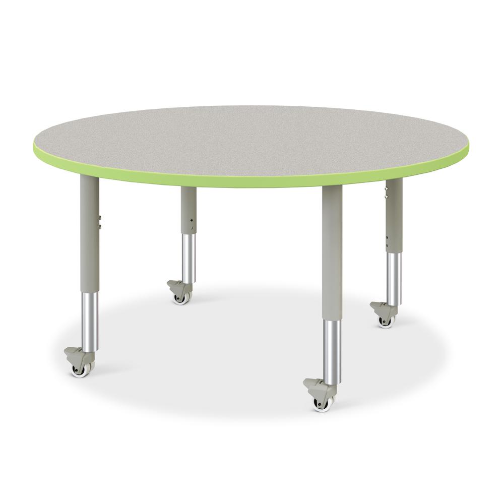 Round Activity Table - 48" Diameter, Mobile
