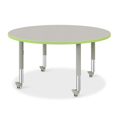 Round Activity Table - 48" Diameter, Mobile