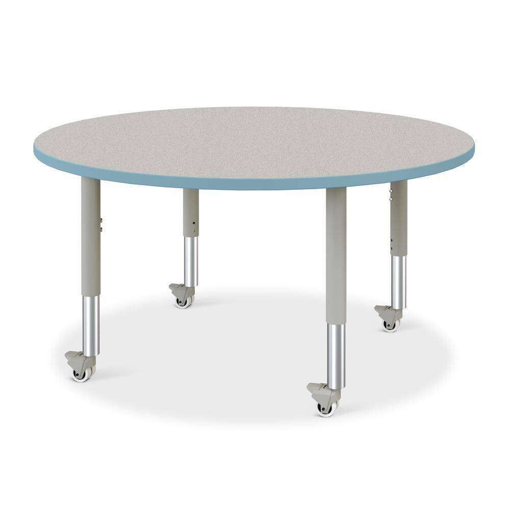 Round Activity Table - 48" Diameter, Mobile