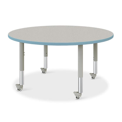 Round Activity Table - 48" Diameter, Mobile
