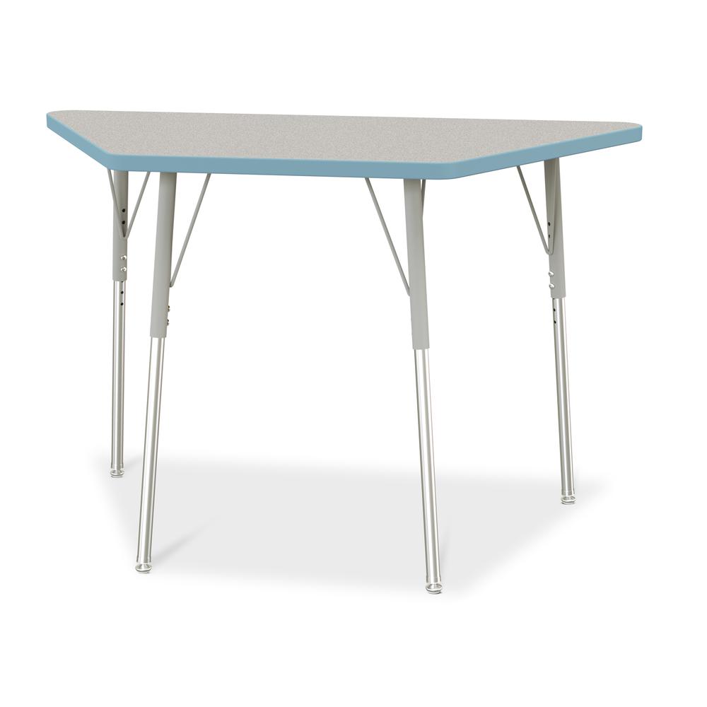 Trapezoid Activity Tables - 24" X 48", A-height