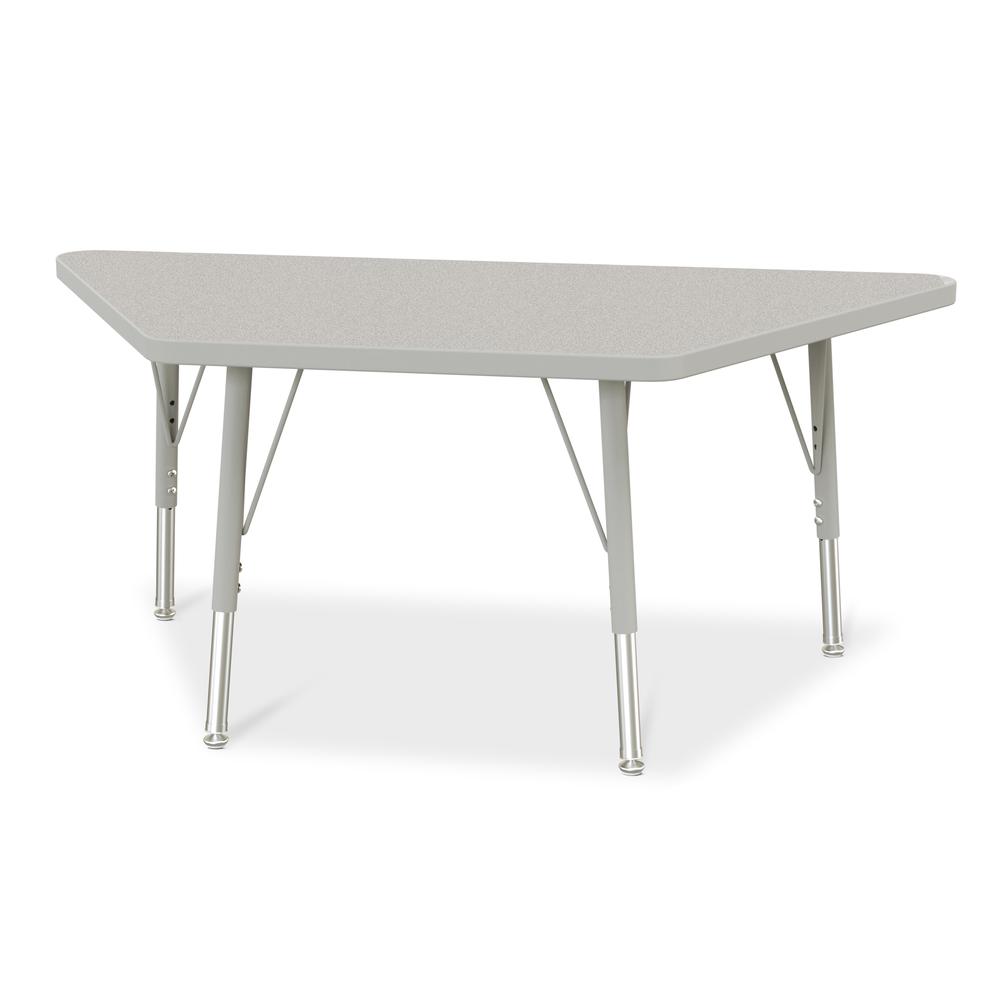 Trapezoid Activity Tables - 24" X 48", A-height