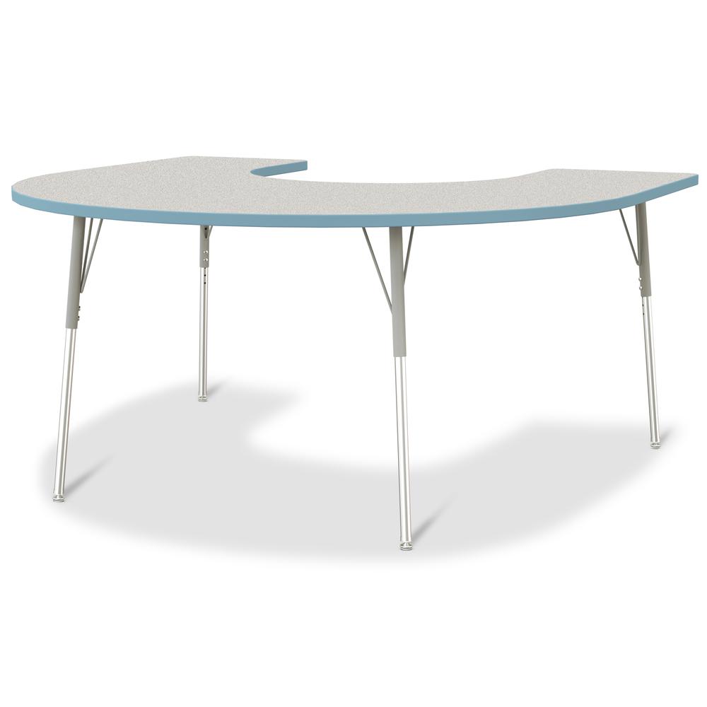 Horseshoe Activity Table - 66" X 60", A-height