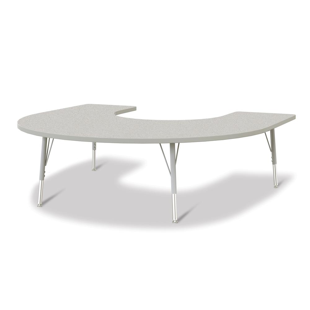 Horseshoe Activity Table - 66" X 60", E-height