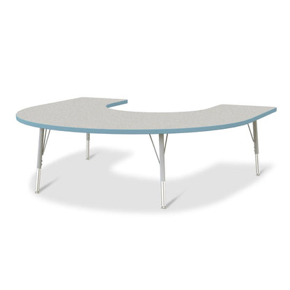 Horseshoe Activity Table - 66" X 60", E-height