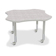 Berries® 4-Leaf Activity Table - Mobile - Driftwood Gray/Gray/Gray