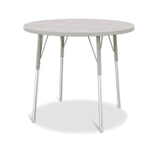 Berries® Round Activity Table - 36" Diameter, A-height - Driftwood Gray/Gray/Gray