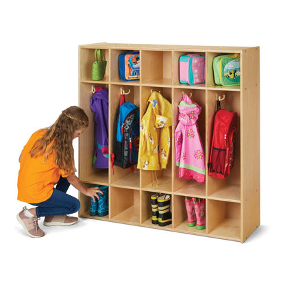 5 Section Coat Locker