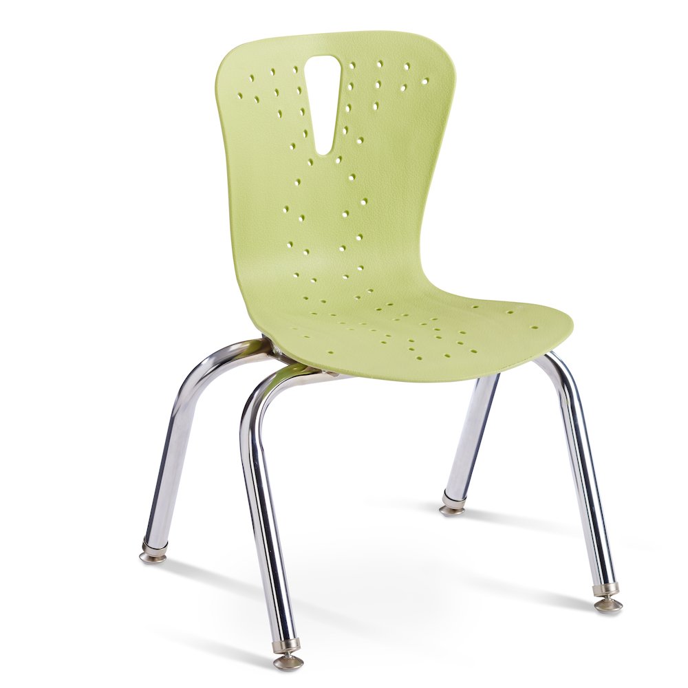 Berries Flow Chair - 12" Seat Height - Key Lime