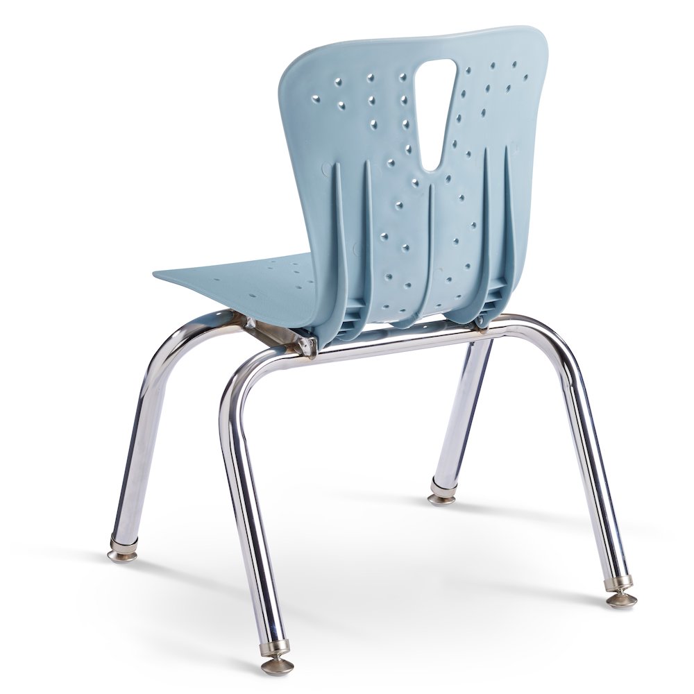 Berries Flow Chair - 12" Seat Height - Coastal Blue