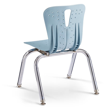 Berries Flow Chair - 12" Seat Height - Coastal Blue