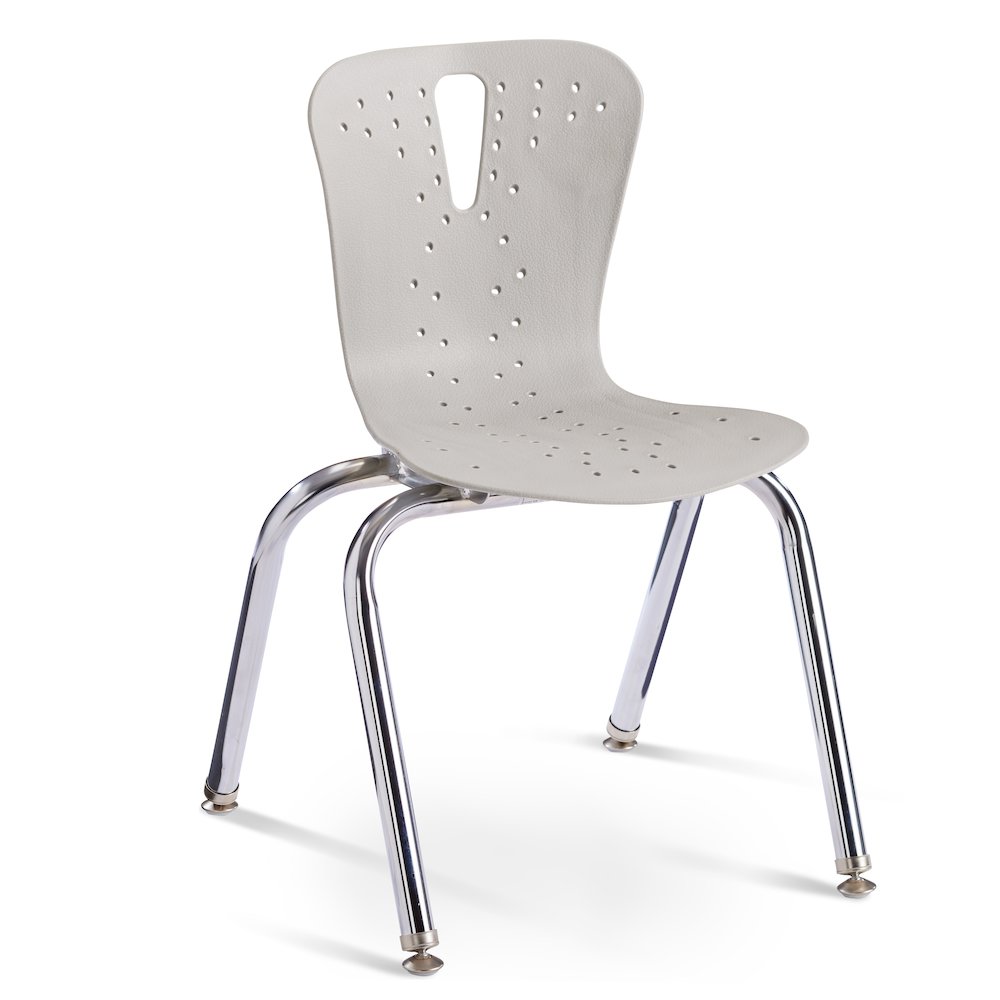 Berries Flow Chair - 14" Seat Height - Gray