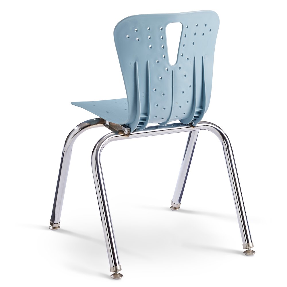 Berries Flow Chair - 14" Seat Height - Coastal Blue