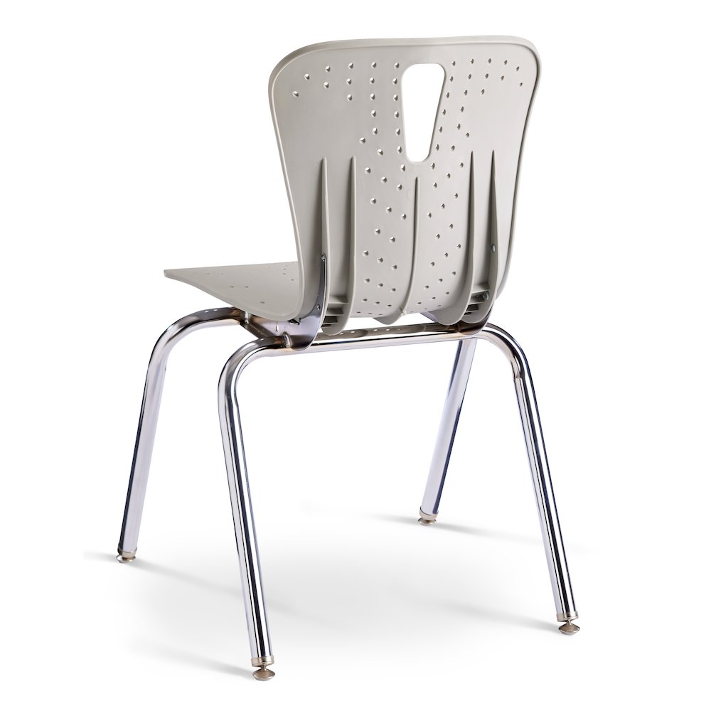 Berries Flow Chair - 18" Seat Height - Gray