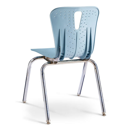 Berries Flow Chair - 18" Seat Height - Coastal Blue