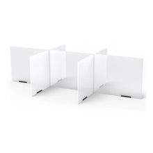 Jonti-Craft® See-Thru Table Divider Shields - 6 Station - 58.5" x 29.5" x 16"