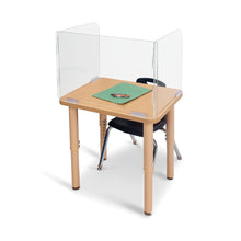 Jonti-Craft® See-Thru Student Desktop Shield -16.5" High