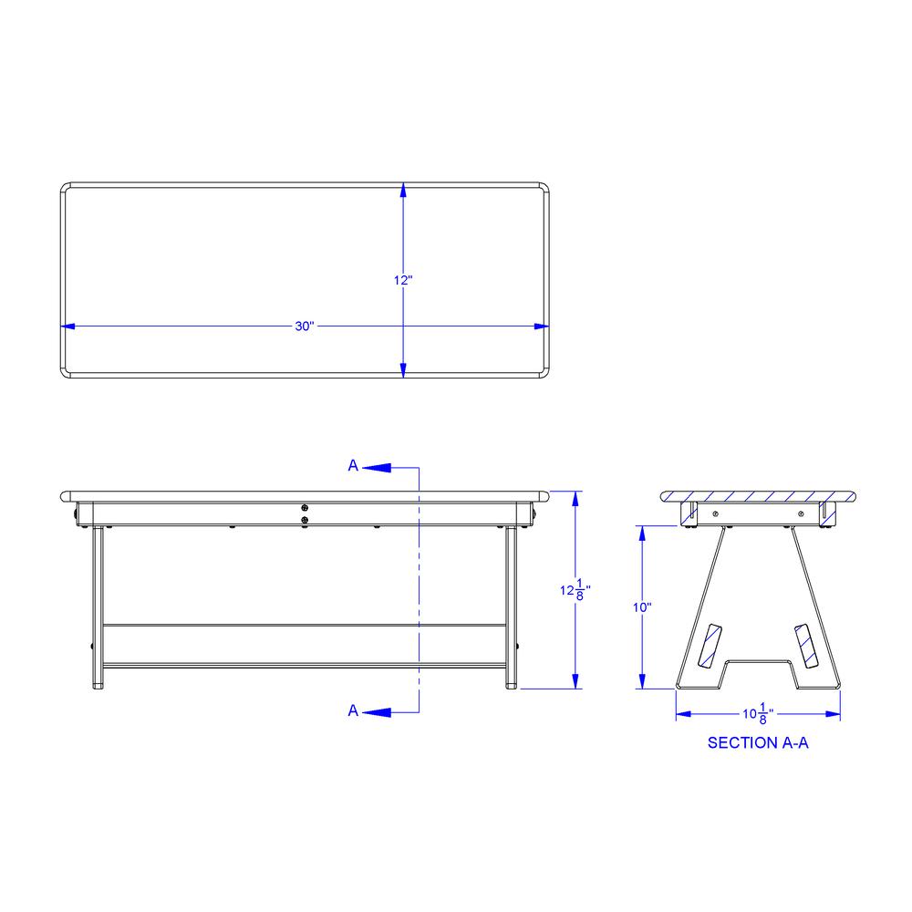 EverPlay Small Outdoor Bench - 30"