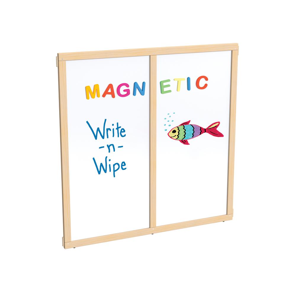 KYDZ Suite® Panel - S-height - 48" Wide - Magnetic Write-n-Wipe