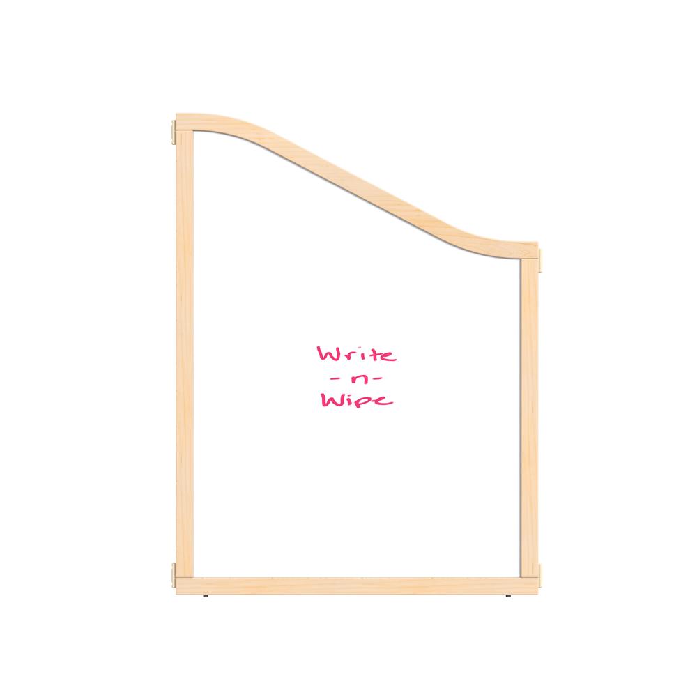 KYDZ Suite® Cascade Panel - A to S-height - 36" Wide - Write-n-Wipe