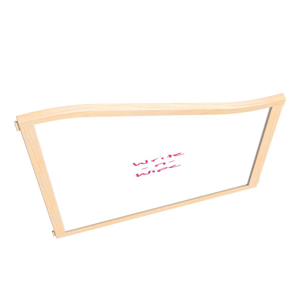 KYDZ Suite® Cascade Panel - A to S-height - 36" Wide - Write-n-Wipe