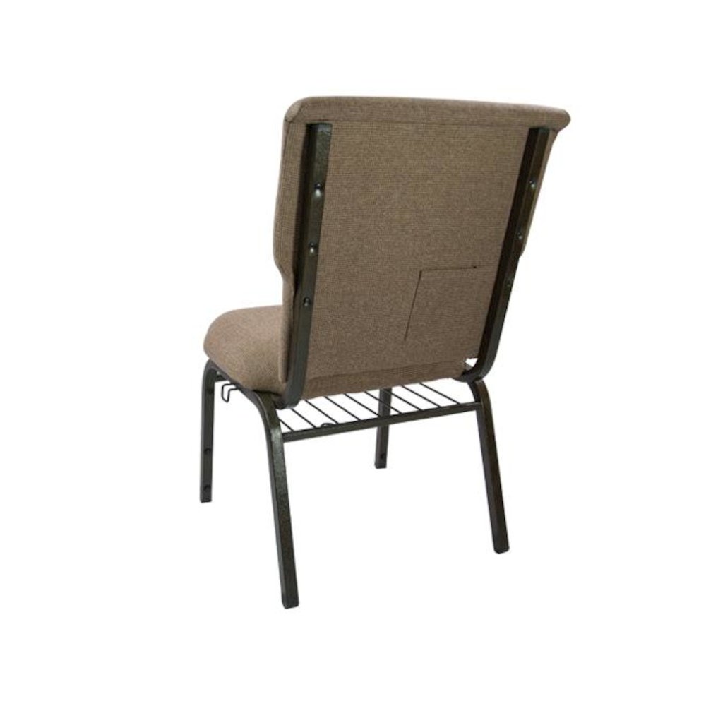 Mixed Tan Church Chair 20.5 in. Wide