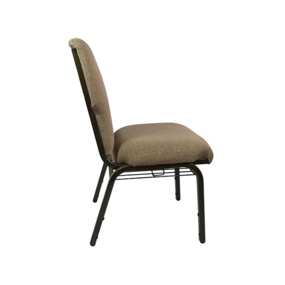 Mixed Tan Church Chair 20.5 in. Wide