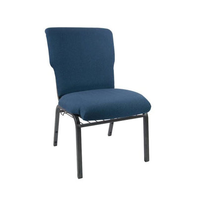 Navy Church Chair - 21 in. Wide