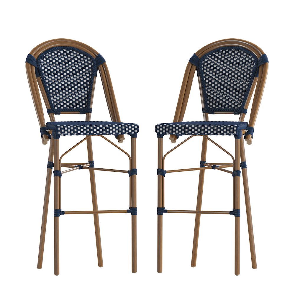 2PK Navy/White, Paris Chair