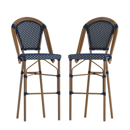 2PK Navy/White, Paris Chair